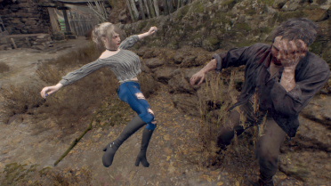 Ashley Ripped Jeans Set