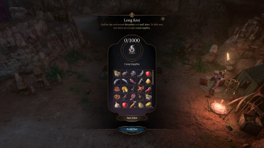 Long Rest Costs Tweaks