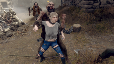 Ashley Ripped Jeans Set