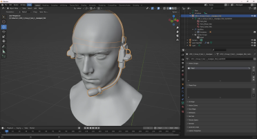 RE8 Chris Tactical Headset for Leon - Accessories Replacer