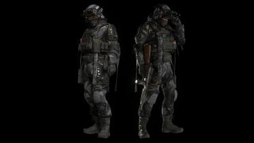 Gromsko (Manticore) Dark Recolor and Raised Goggles