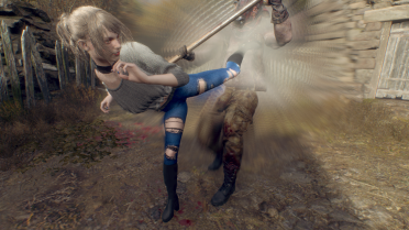 Ashley Ripped Jeans Set