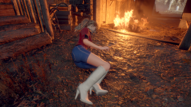 Ashley Tight Ripped Jeans Outfit