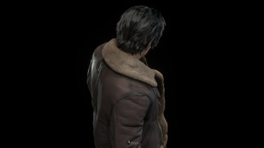 Black Hero Hair Over Default Head