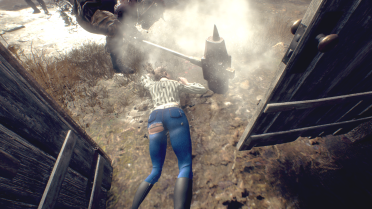 Ashley Ripped Jeans Set