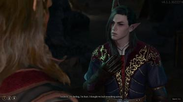 Long black hair for Astarion