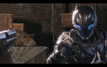 Arkham Knight over Leon (Default)