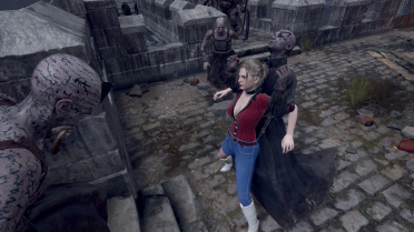 Ashley Tight Ripped Jeans Outfit