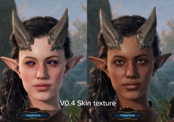 CC face - tattoo - makeup edits (Full game semi-compatible)