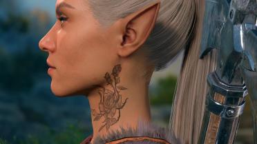 No Forehead Flame - Upscaled Tattoos Edit