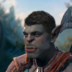 M Half-Orc Face Edits (Less Wrinkles)