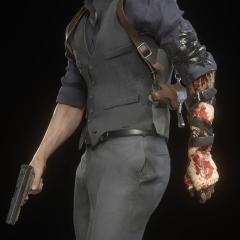 Wesker's Damaged Arm (Beta Model)