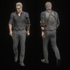 Wesker's Damaged Arm (Beta Model)