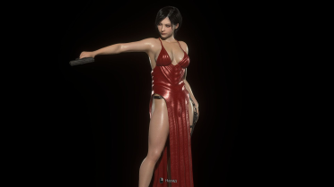 Ada Red Sexy Dress