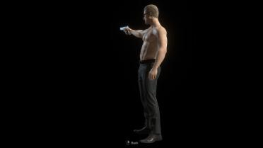 Shirtless Classic Albert Wesker