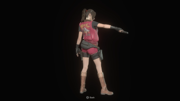 Claire Redfield (RE2 costume) over Ada