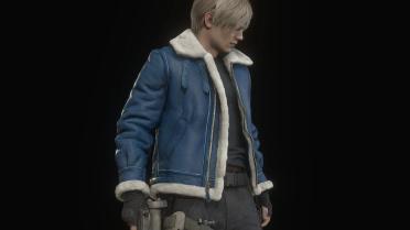 Leon Blue Jacket