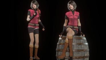 98 RE2 Claire Outfit - Ashley Graham