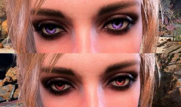 Shadow Heart Blue Eyes Color Contact Mod