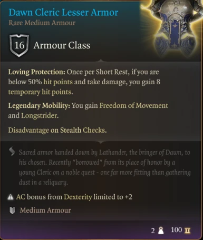 Chosen of Lathander's Armoury