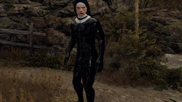 Latex Nun Assasin Leon