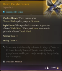 Chosen of Lathander's Armoury