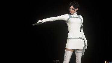 Ada's Default Sweater (Black White Blue)