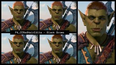 P4_CC Red Hair Edits