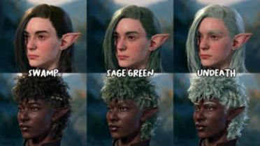 Astralities' Hair Color Supplement