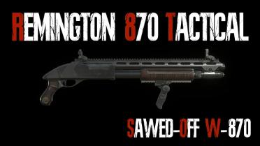 Remington 870 Tactical Shotgun