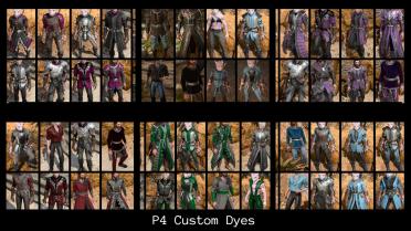 P4 Custom Dyes (Includes Sample Template)