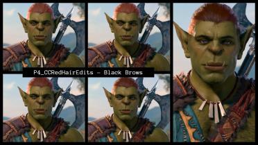 P4_CC Red Hair Edits