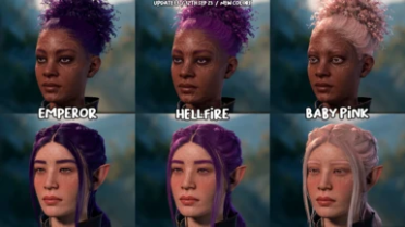 Astralities' Hair Color Supplement