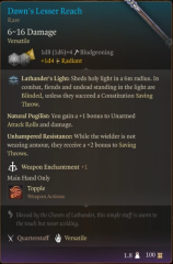 Chosen of Lathander's Armoury