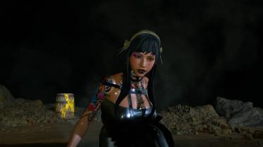 Ada Cosplaying Yor Forger