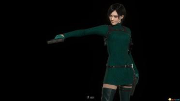 Ada's Default Sweater (Black White Blue)