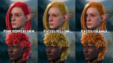 Astralities' Hair Color Supplement