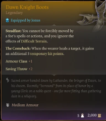 Chosen of Lathander's Armoury