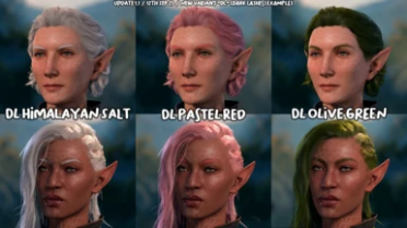 Astralities' Hair Color Supplement