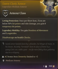 Chosen of Lathander's Armoury