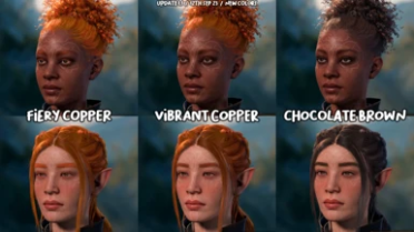 Astralities' Hair Color Supplement