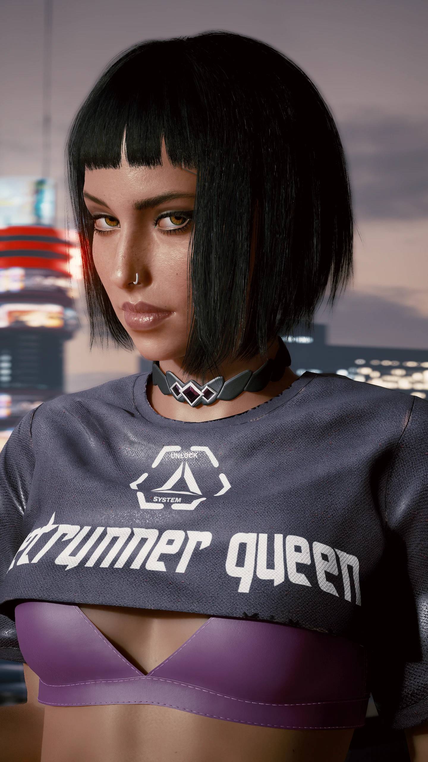 Short claudette hair for fem v cyberpunk 2077 mods