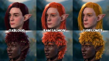 Astralities' Hair Color Supplement