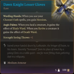 Chosen of Lathander's Armoury