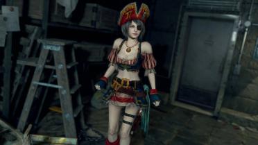 Jill Valentine Pirate Outfit - Ashley Graham