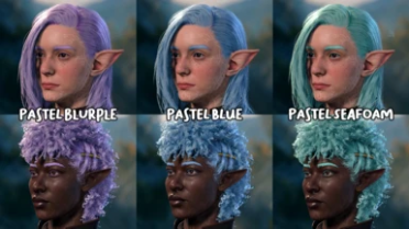 Astralities' Hair Color Supplement