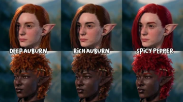 Astralities' Hair Color Supplement