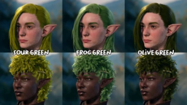 Astralities' Hair Color Supplement