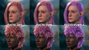 Astralities' Hair Color Supplement