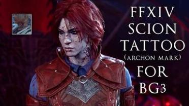 FFXIV Scion Tattoo (Archon Mark) for BG3